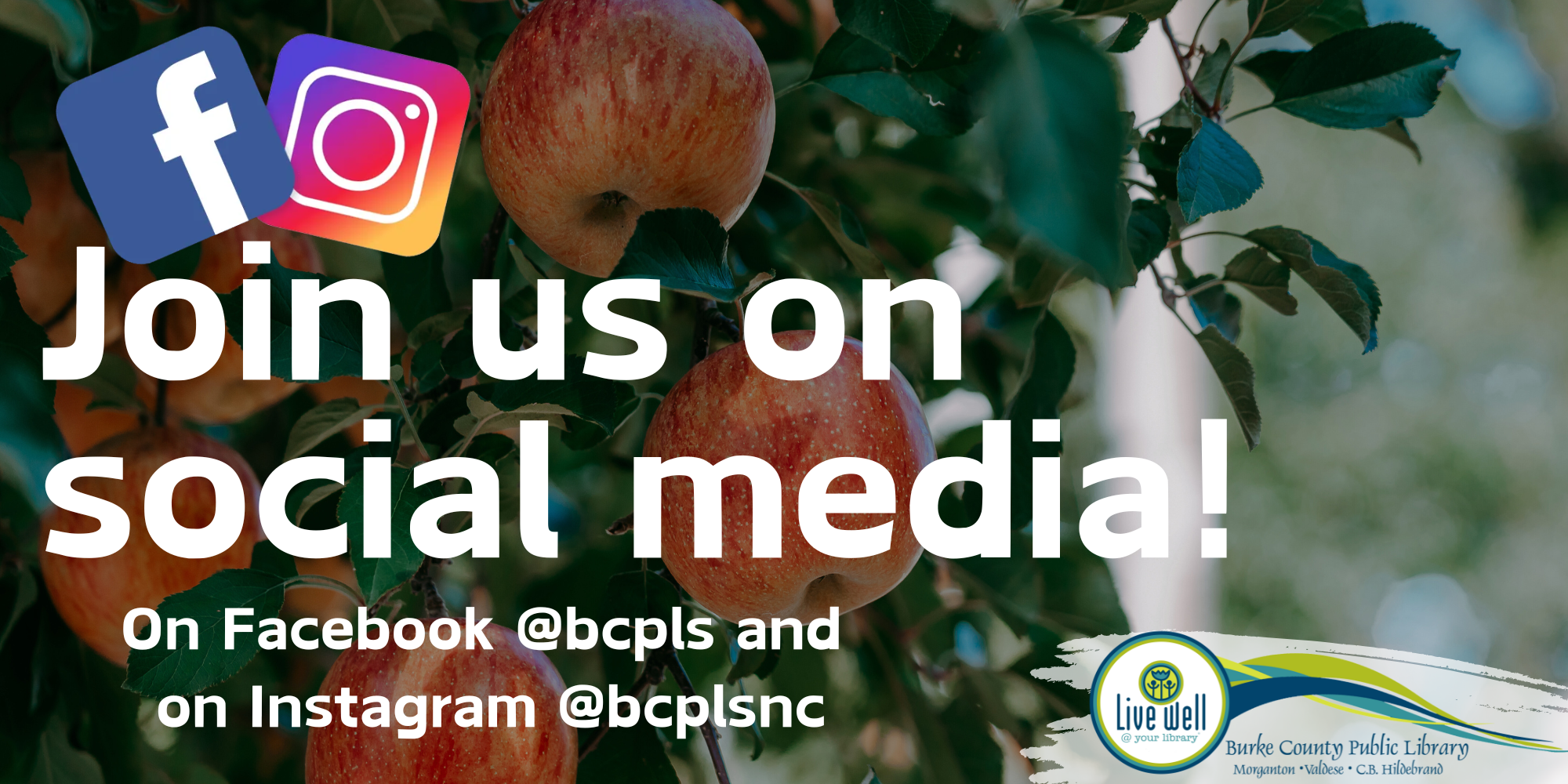 Join us on Social Media!